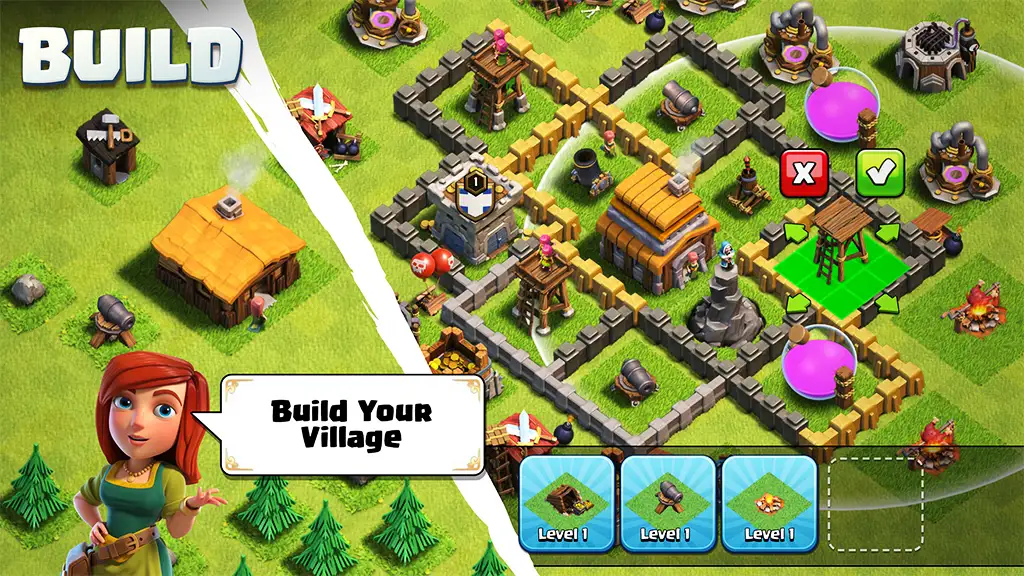 Clash of Clans + {Mod APK} (Unlimited Free Gems) Download