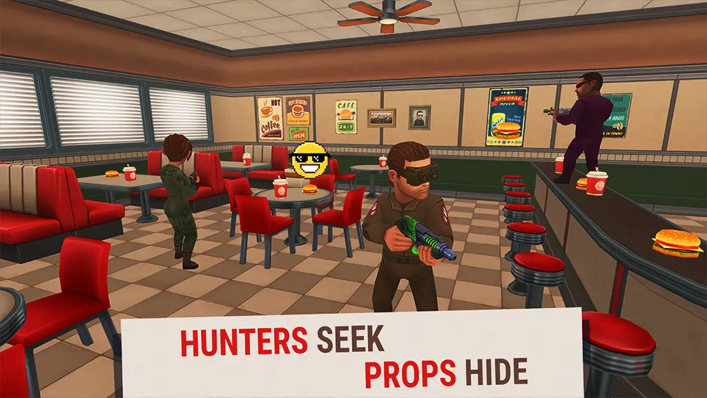 Hide Online Hunters Vs Props